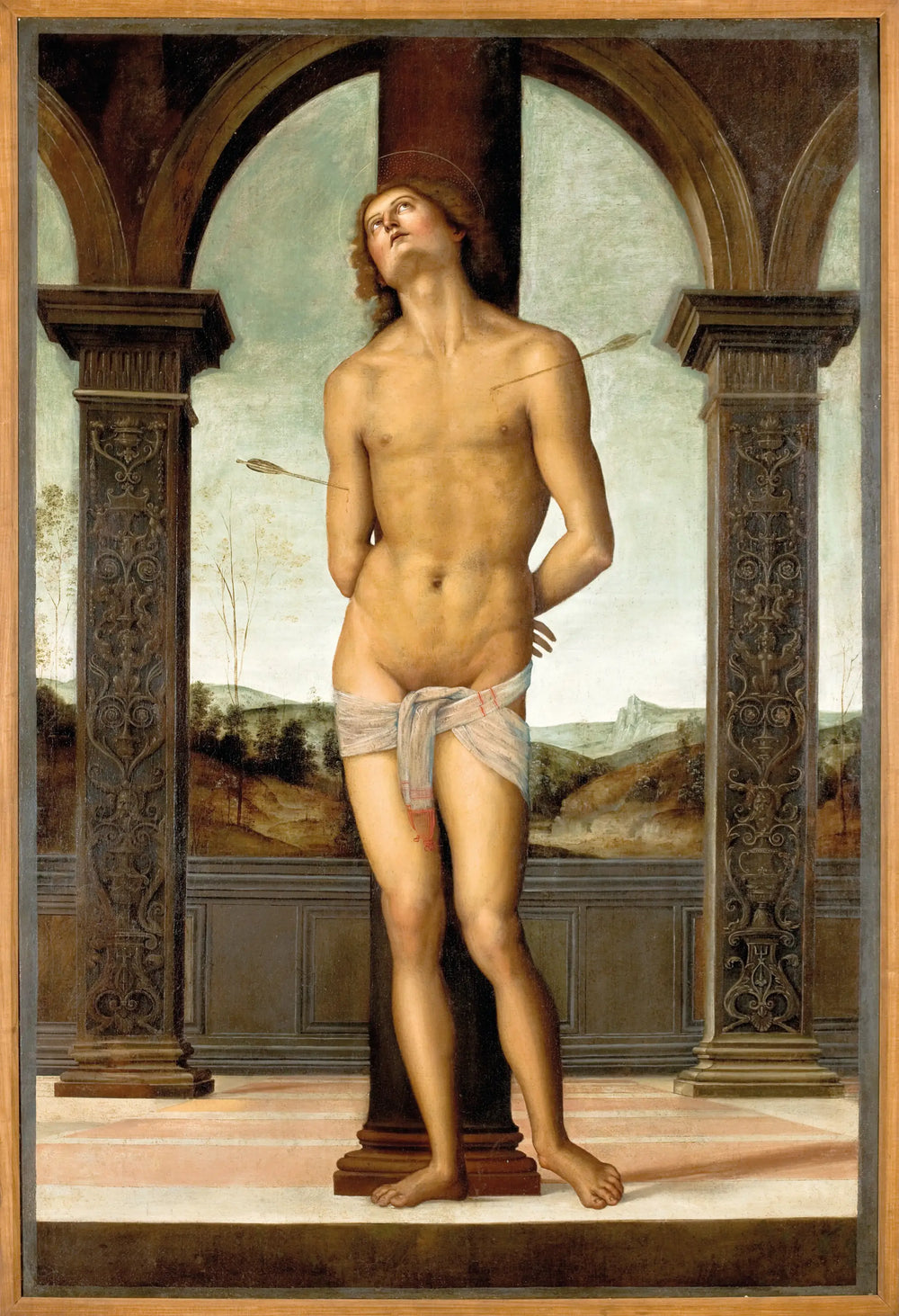 Saint Sébastien - Pietro Perugino - Alpha Reproduction
