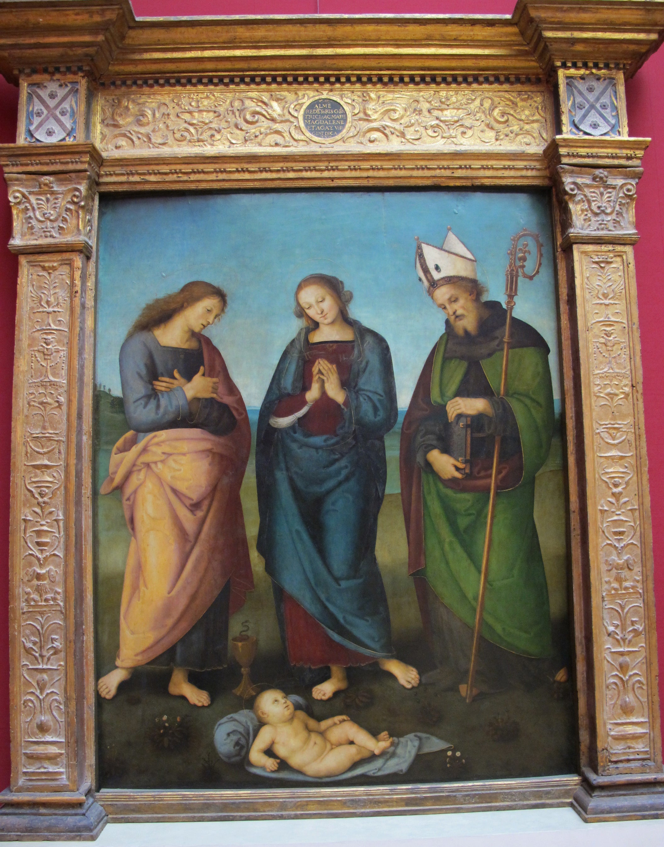 adorazione del bambino - Pietro Perugino