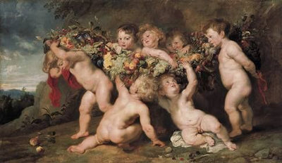 La Guirlande de fruits - Frans Snyders