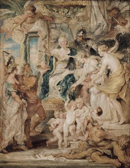 La Félicité de la Régence - Peter Paul Rubens