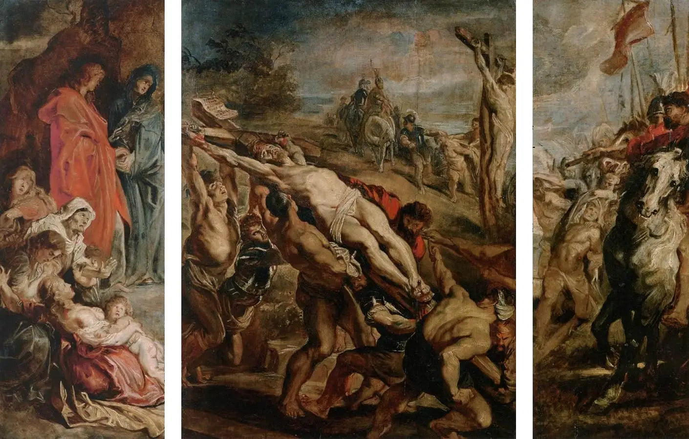 L’Érection de la Croix - Peter Paul Rubens - Alpha Reproduction