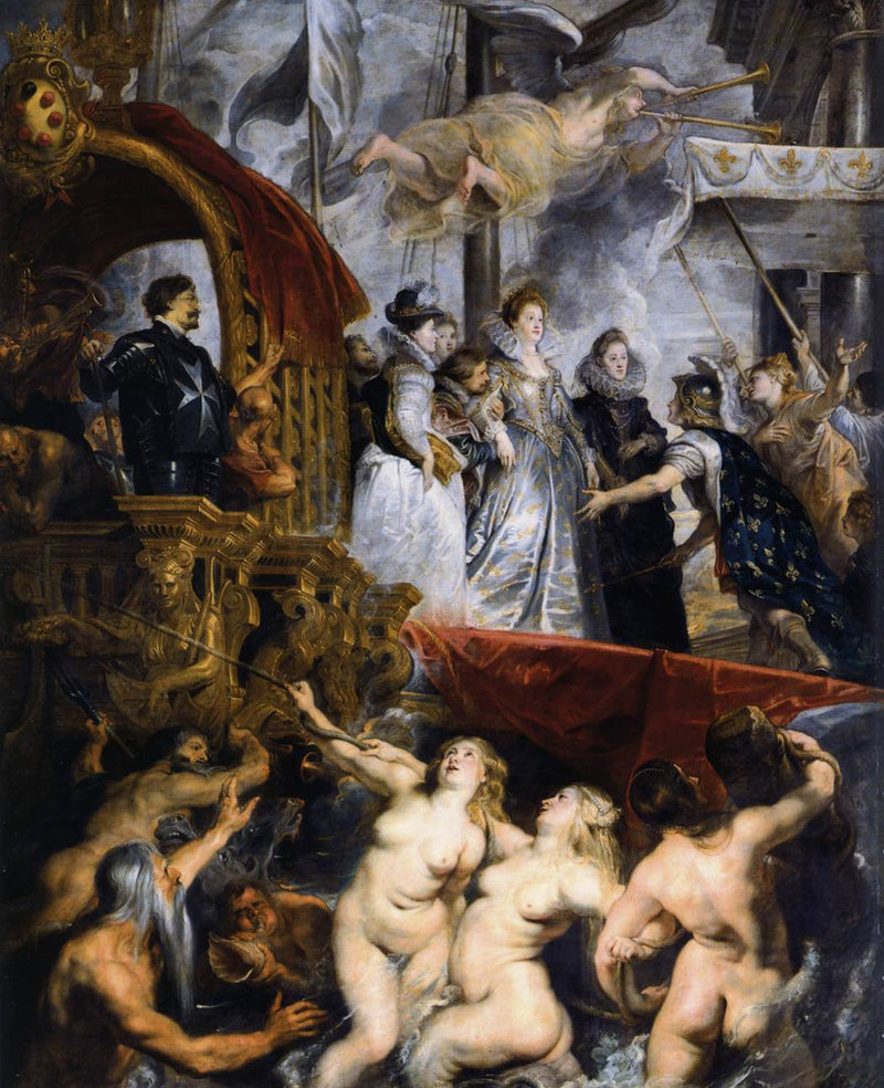 Le Débarquement de Marie de Médicis à Marseille - Pierre Paul Rubens