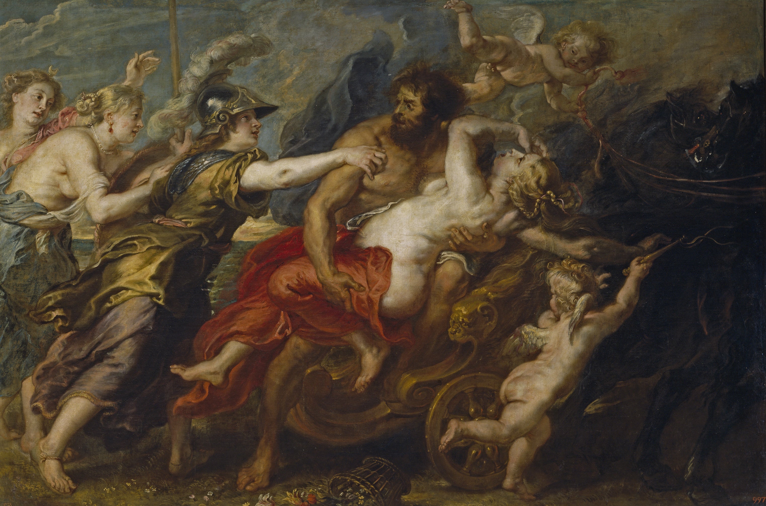 L'Enlèvement de Proserpine - Peter Paul Rubens