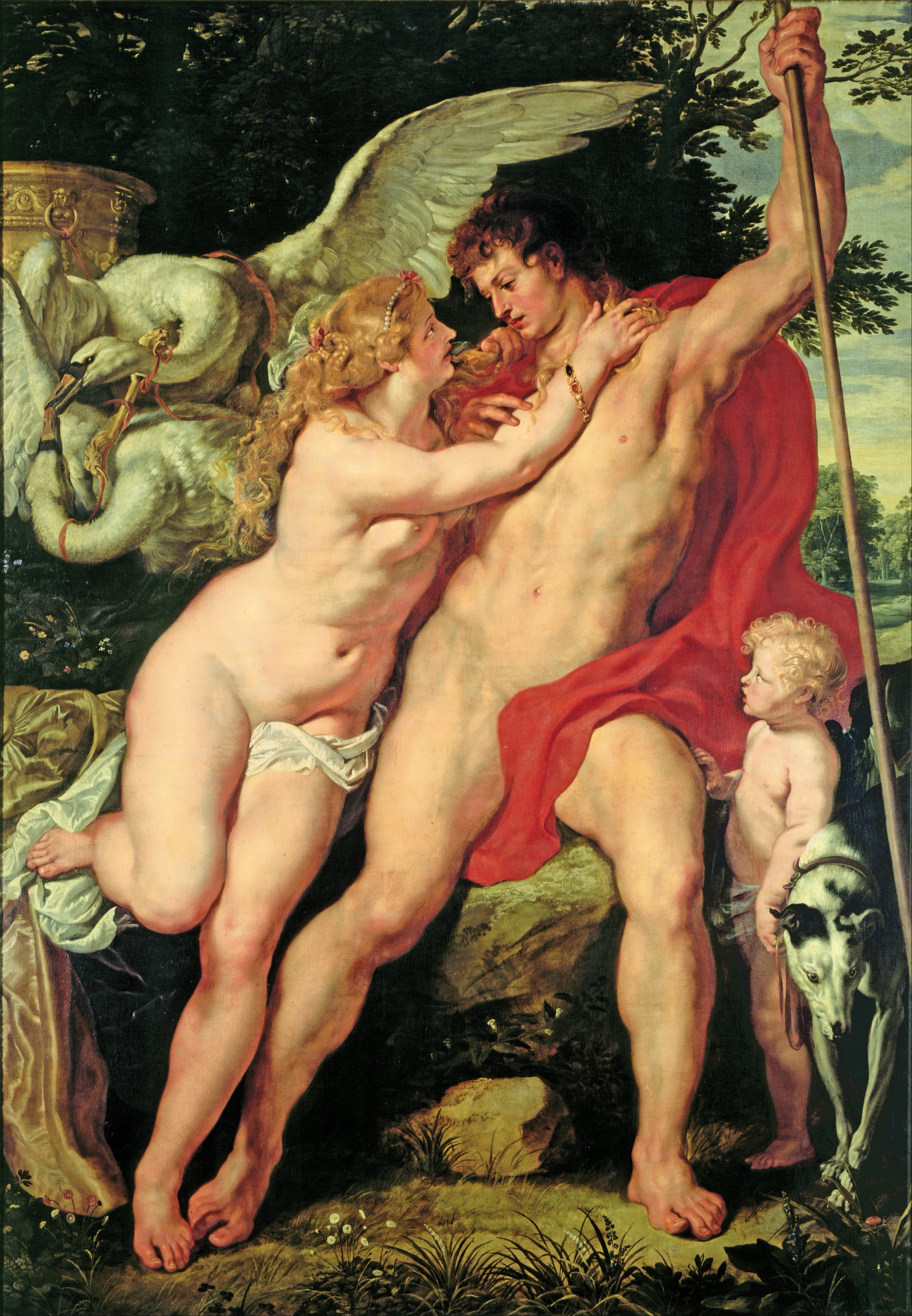 Vénus et Adonis - Peter Paul Rubens