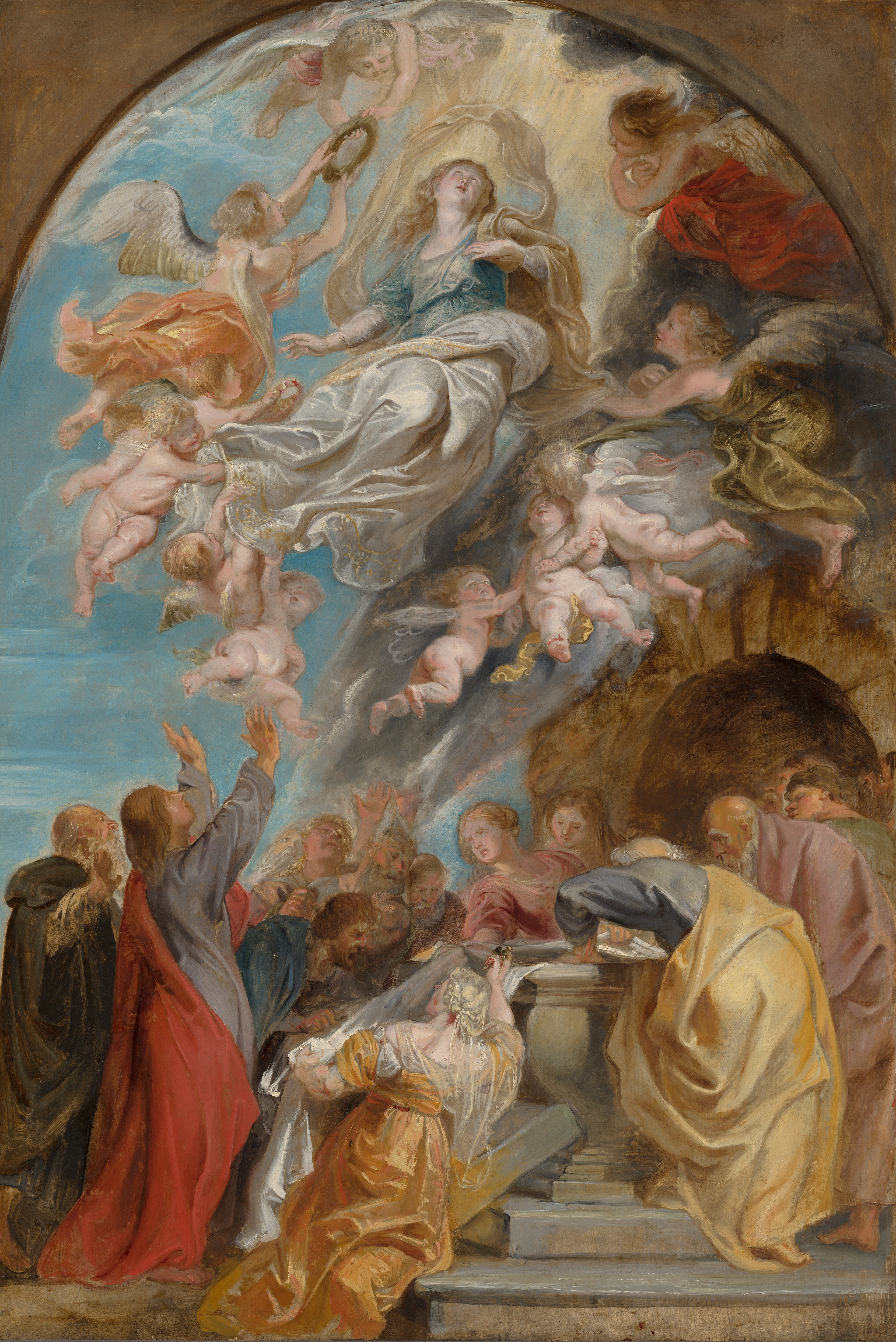 L'Assomption de Marie - Peter Paul Rubens