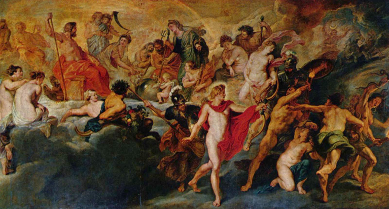 Le Conseil des dieux - Peter Paul Rubens