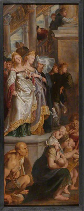 Trois femmes témoins - Peter Paul Rubens