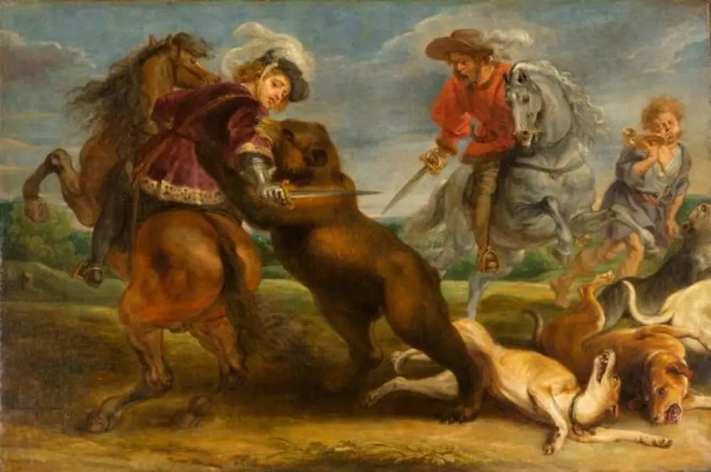 Охота на медведя - Питер Пауль Рубенс