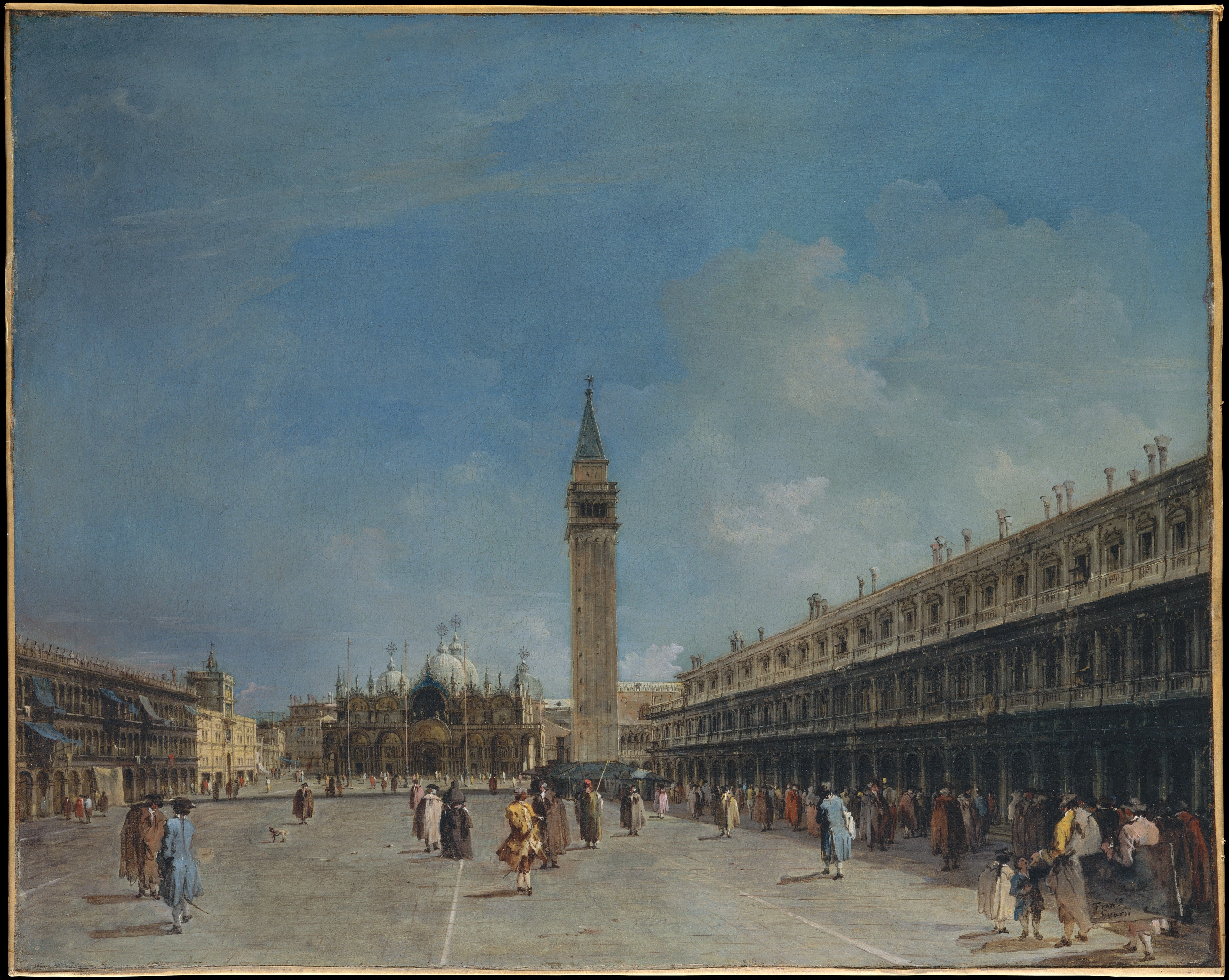 Place Saint-Marc - Francesco Guardi