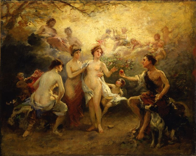 Le Jugement de Paris - Henri-Pierre Picou