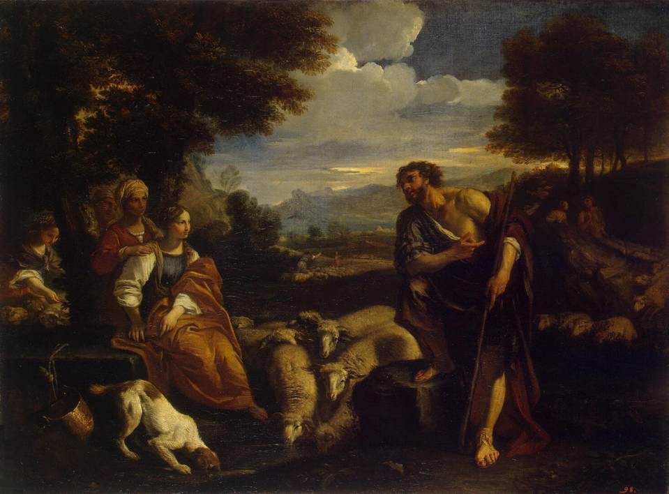 Rencontre entre Jacob et Rachel - Pier Francesco Mola