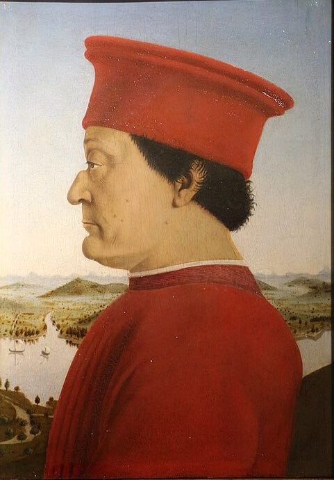 Портрет Фредерика Монтефельтро – Пьеро делла Франческа (около 1472)
