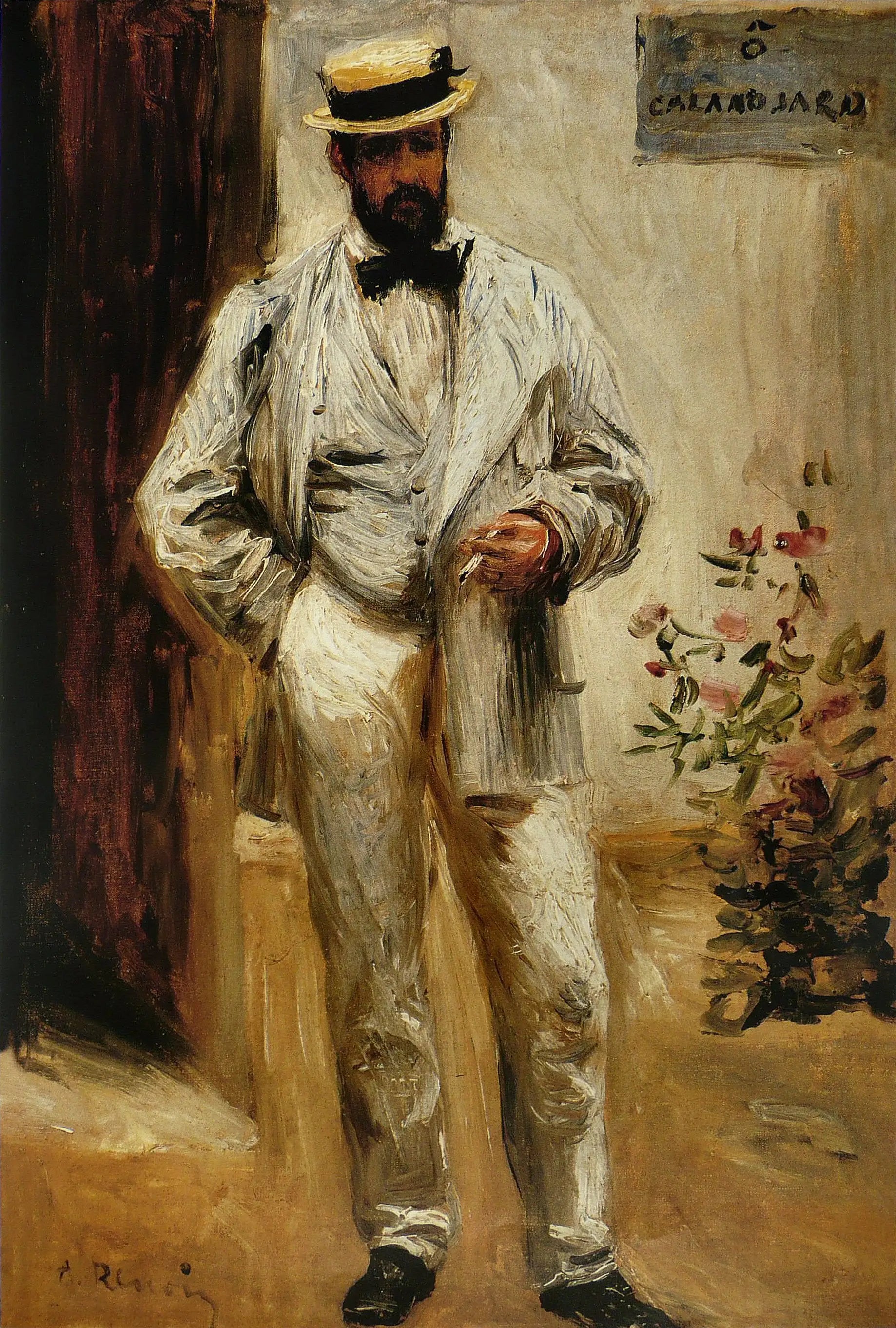 Reproduction du tableau « Charles Le Cœur - Pierre-Auguste Renoir » par Alpha Reproduction en peinture à l’huile