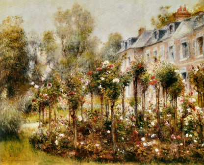 🌹 Розарий в Варжемонте – Пьер-Огюст Ренуар (1879)