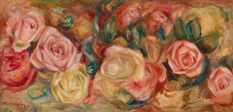 Розы (Roses) - Пьер-Огюст Ренуар