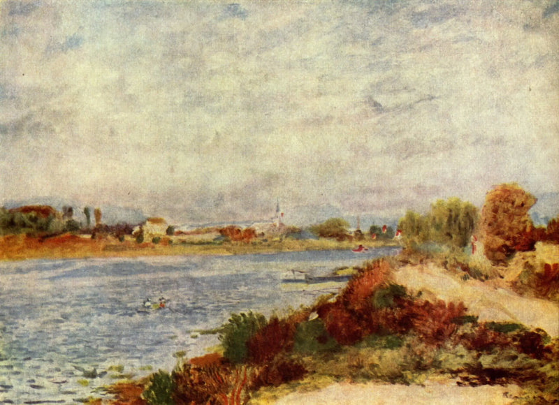Сена в Аржантёе - Пьер-Огюст Ренуар