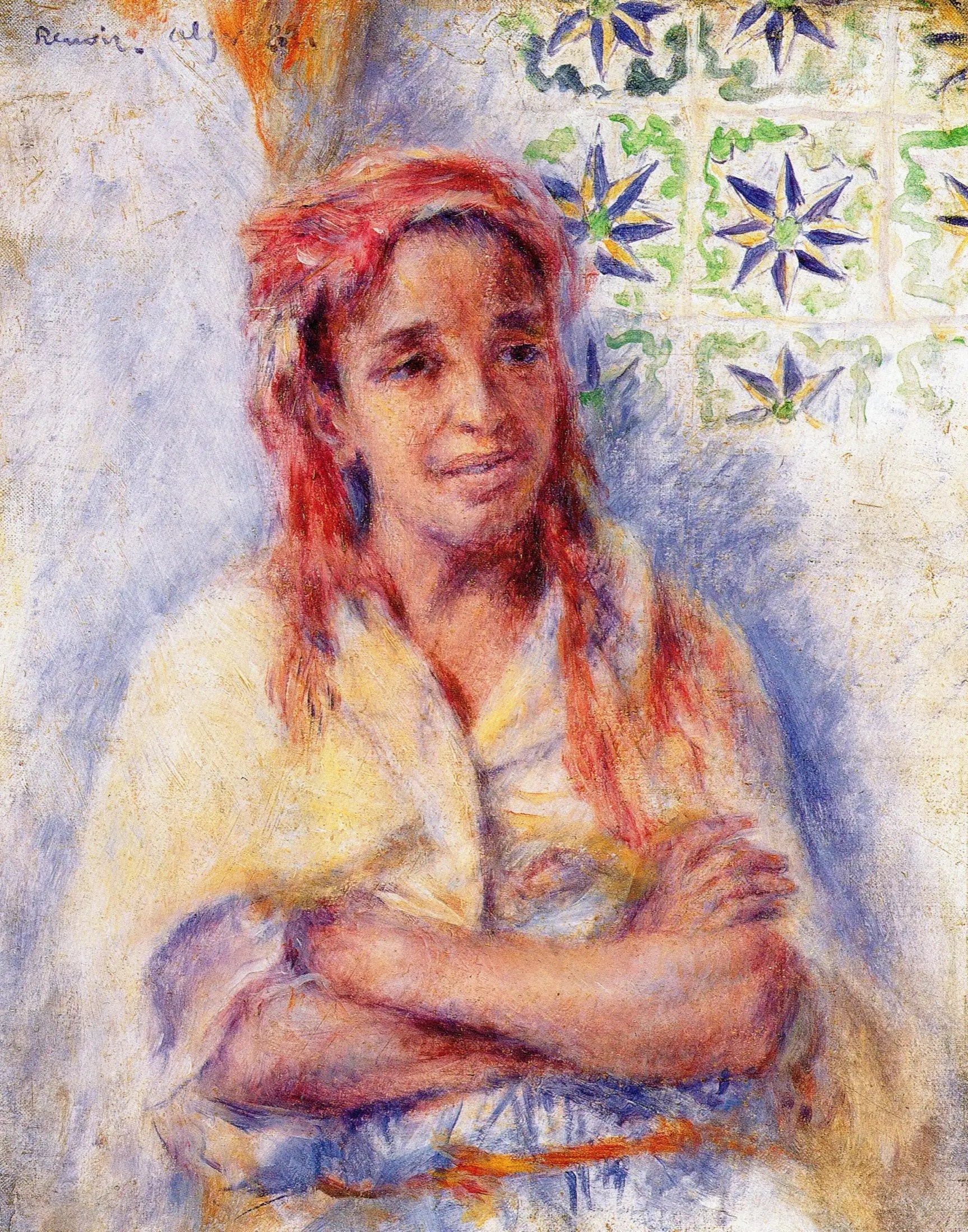 Reproduction du tableau « Portrait d'une vieille femme arabe - Pierre-Auguste Renoir » par Alpha Reproduction en peinture à l’huile