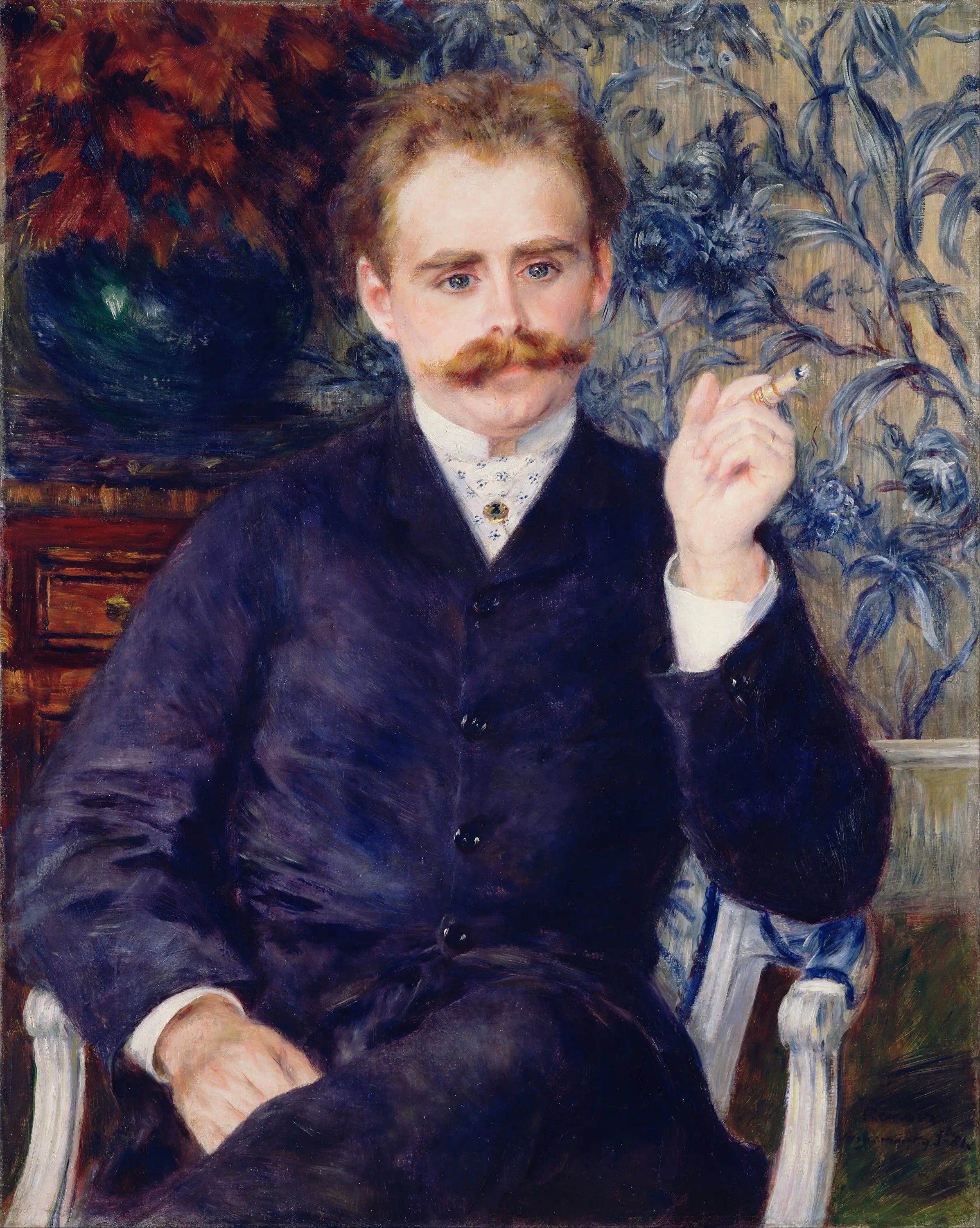 Reproduction du tableau « Albert Cahen d’Anvers - Pierre-Auguste Renoir » par Alpha Reproduction en peinture à l’huile