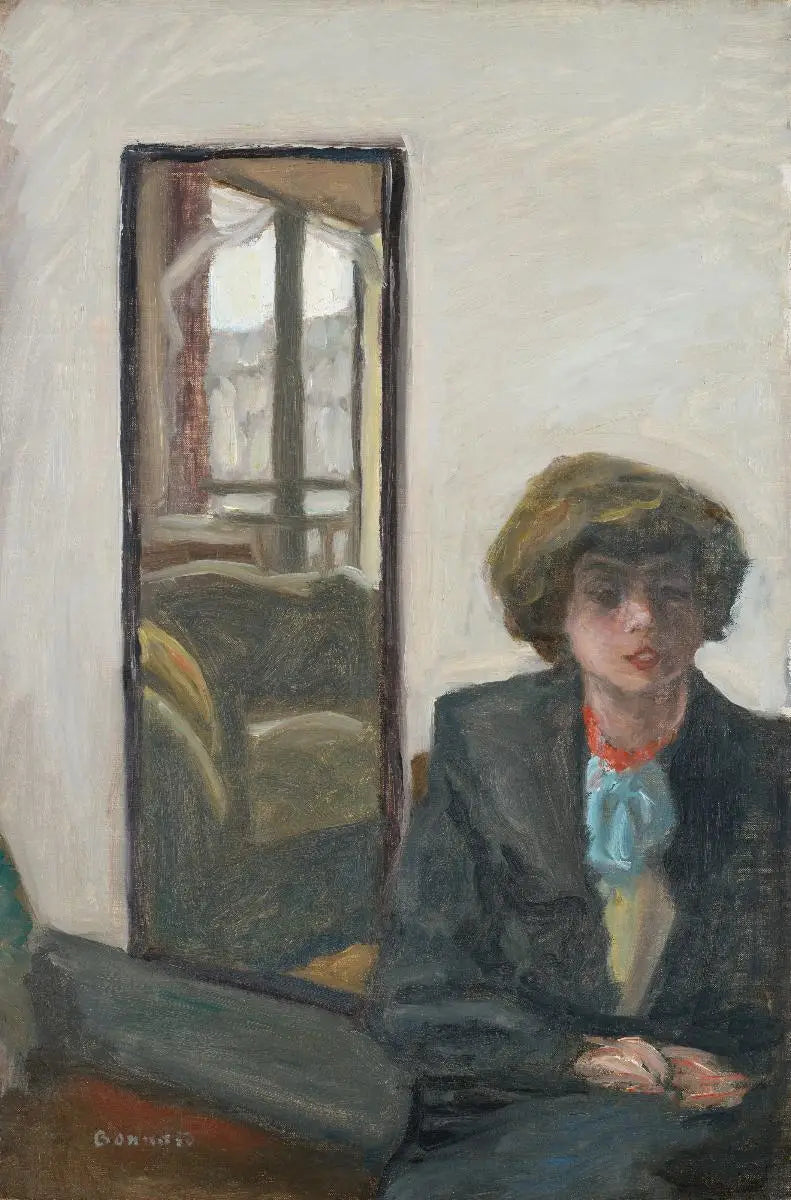 Reproduction du tableau « Intérieur - Pierre Bonnard » par Alpha Reproduction en peinture à l’huile