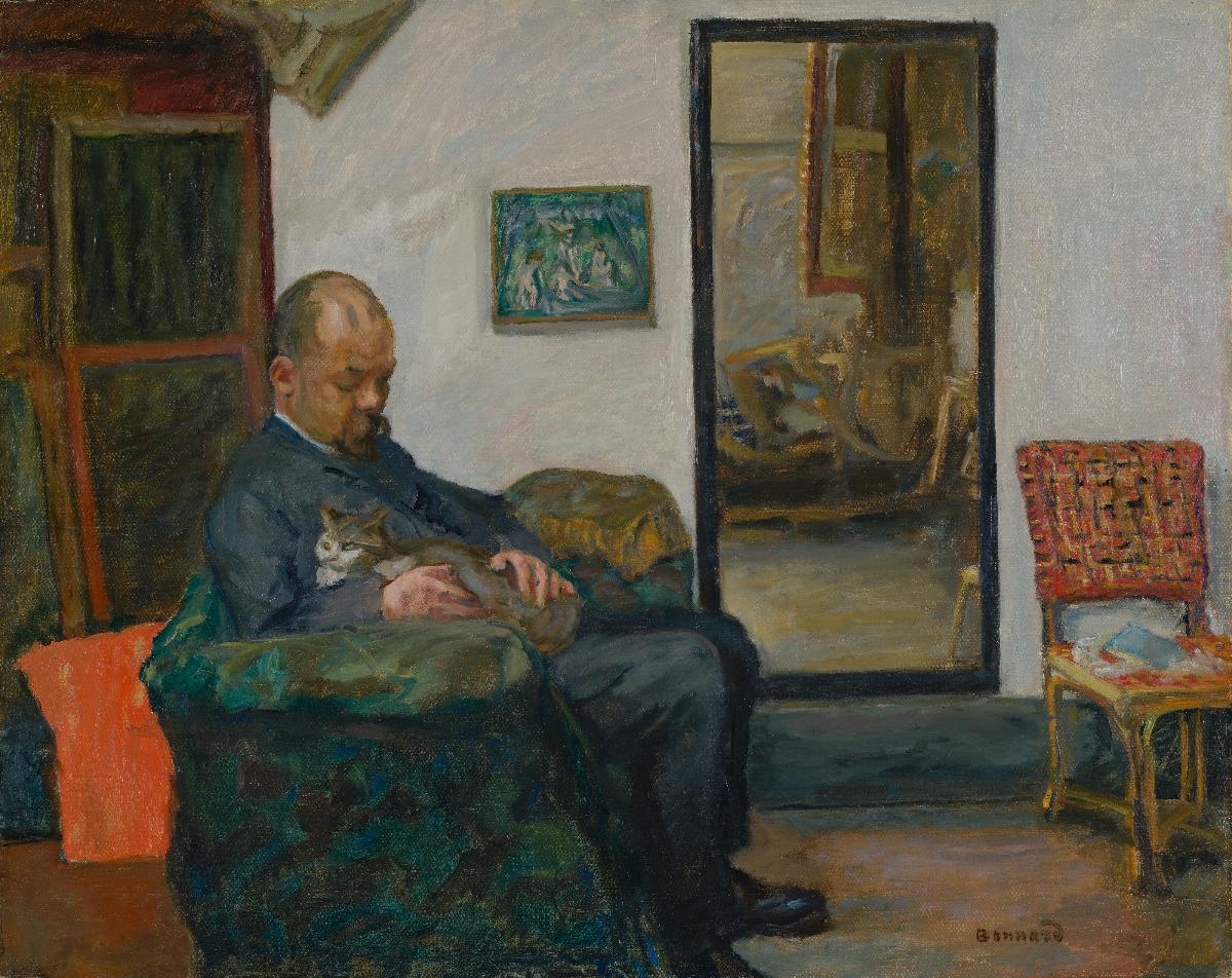 Reproduction du tableau « Portrait d'Ambroise Vollard - Pierre Bonnard » par Alpha Reproduction en peinture à l’huile