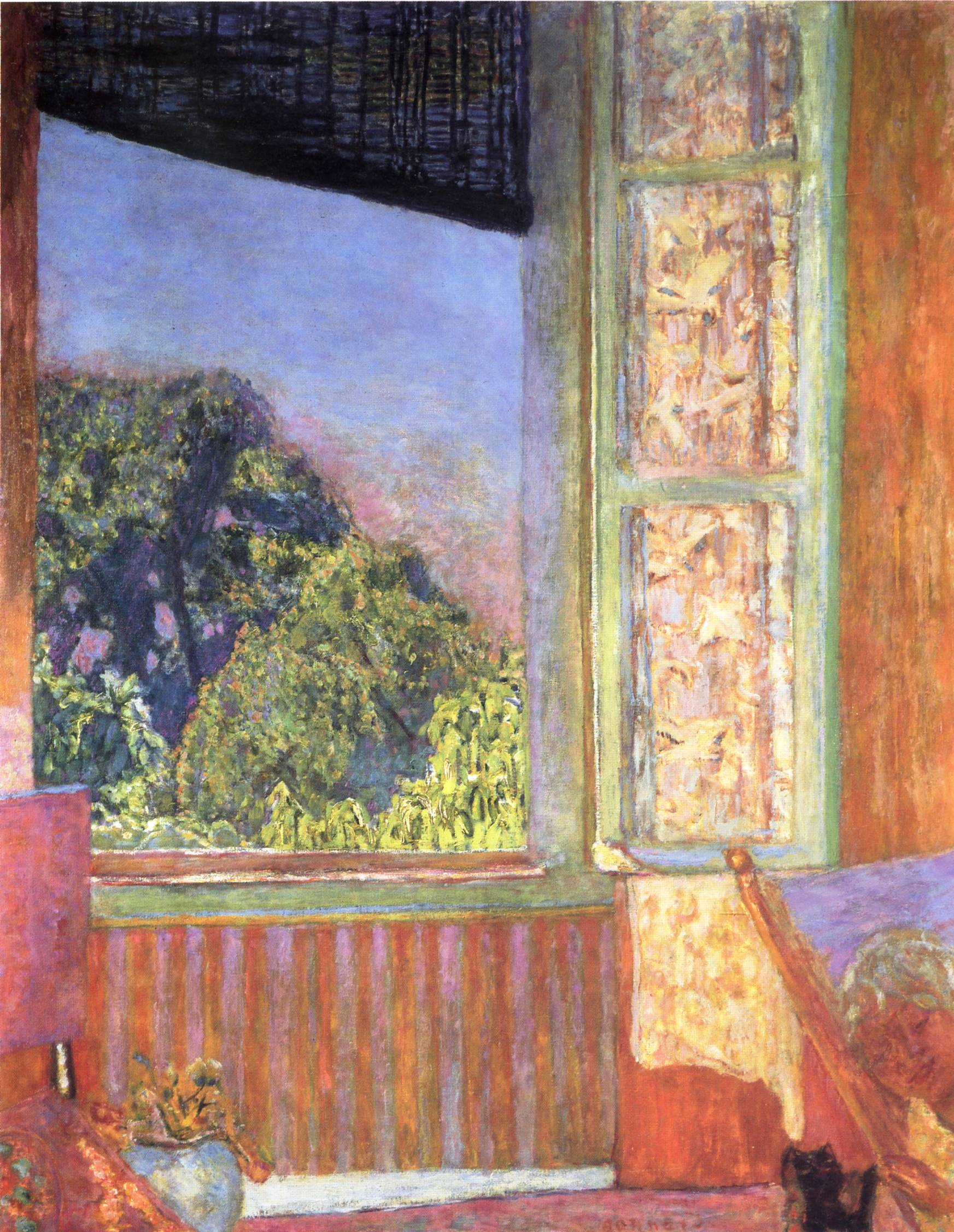 Reproduction du tableau « La fenêtre ouverte - Pierre Bonnard » par Alpha Reproduction en peinture à l’huile