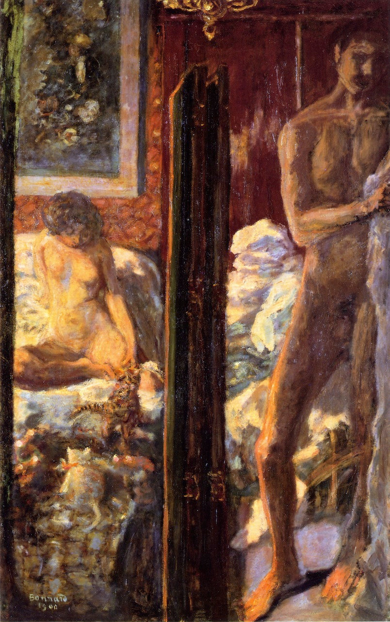 Reproduction du tableau « L'Homme et la Femme - Pierre Bonnard » par Alpha Reproduction en peinture à l’huile