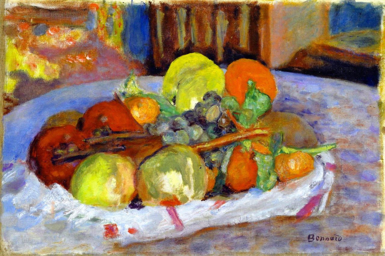 Reproduction du tableau « Nature morte aux pommes - Pierre Bonnard » par Alpha Reproduction en peinture à l’huile
