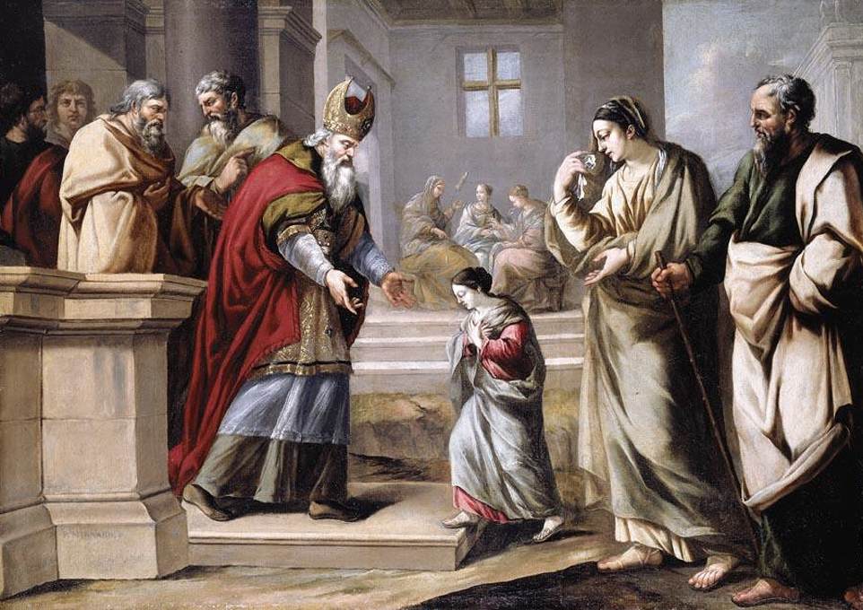 La Présentation de la Vierge au Temple - Pierre Mignard - Alpha Reproduction