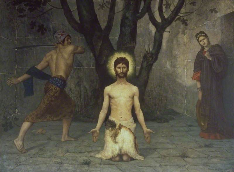 La décapitation de saint Jean-Baptiste - Pierre Puvis de Chavannes