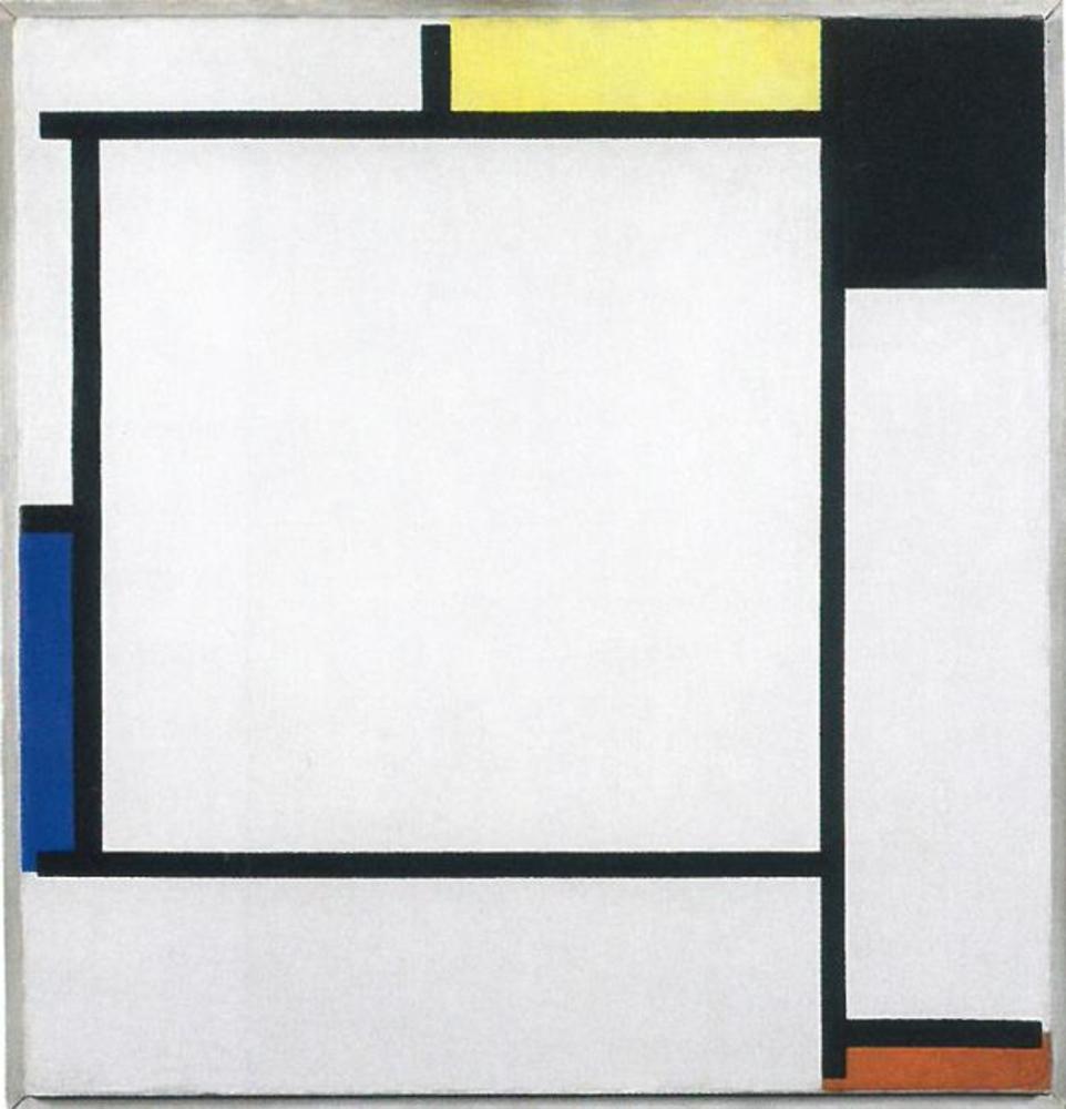 Reproduction du tableau « Tableau 2 - Piet Mondrian » par Alpha Reproduction en peinture à l’huile