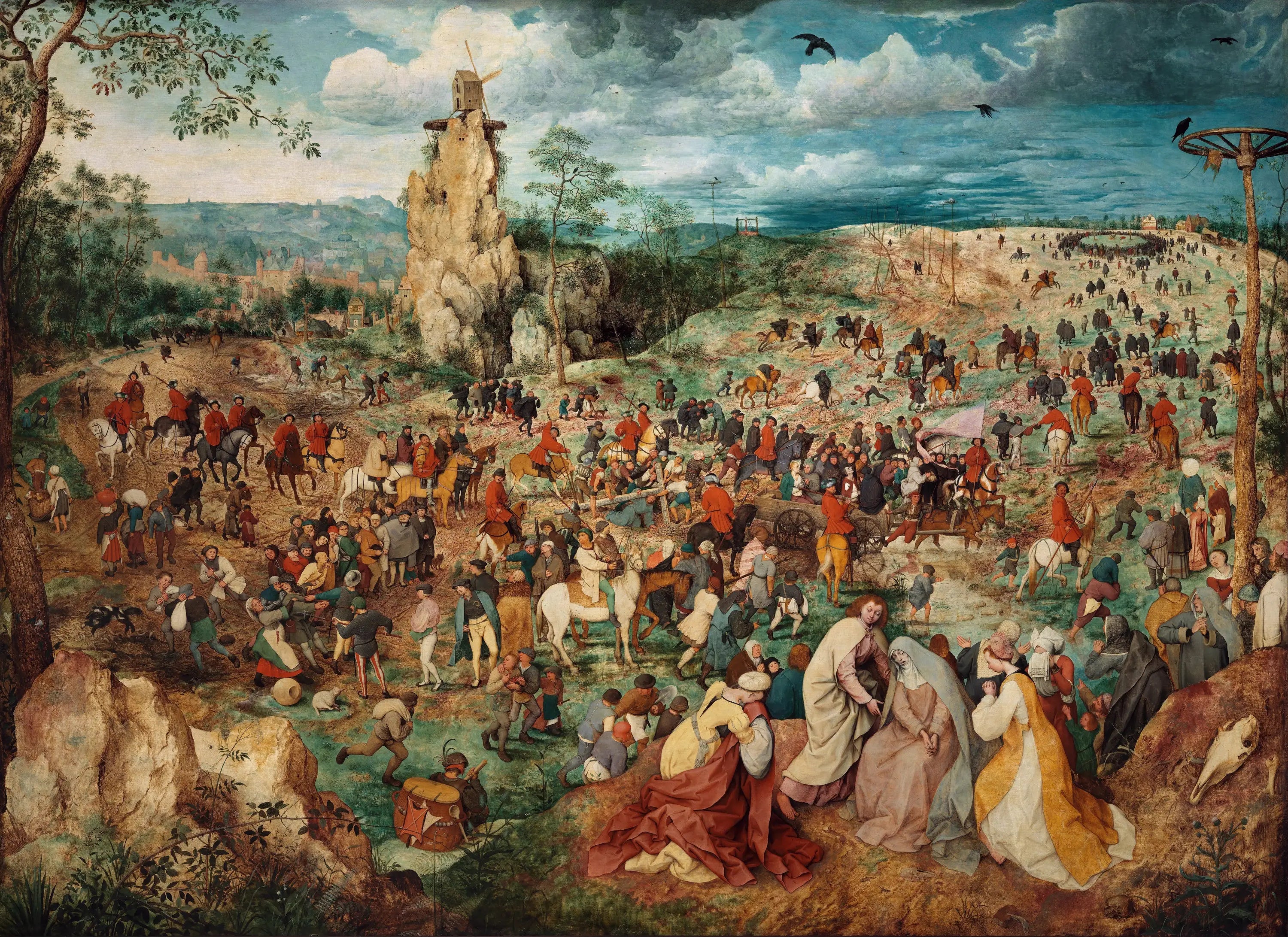 Le Portement de Croix - Pieter Brueghel the Elder - Alpha Reproduction