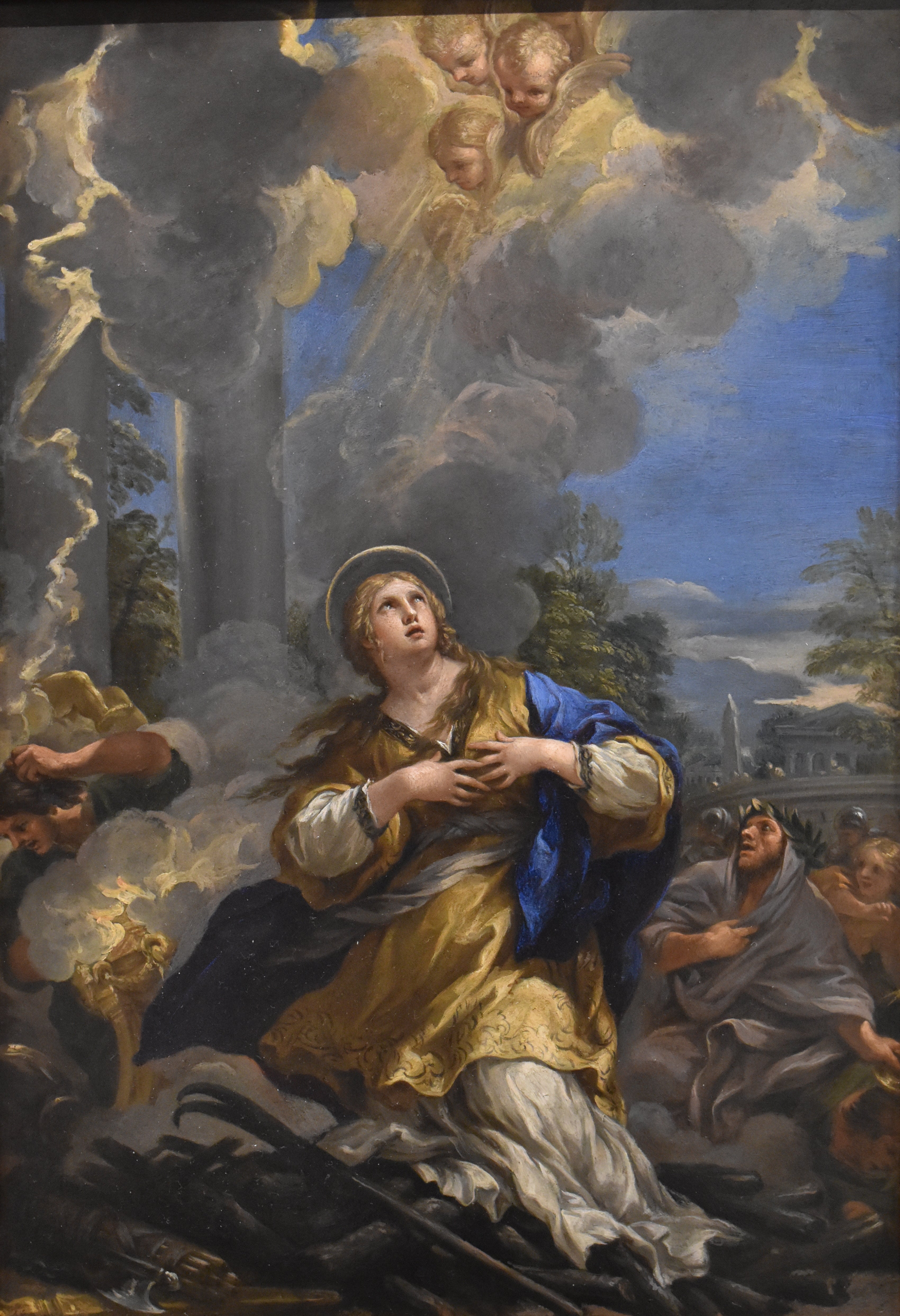 Sainte Martine refusant d'adorer les idoles - Pietro da Cortona
