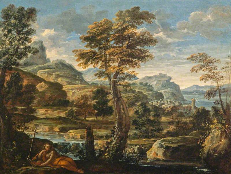 Paysage avec sainte Marie-Madeleine - Pietro da Cortona