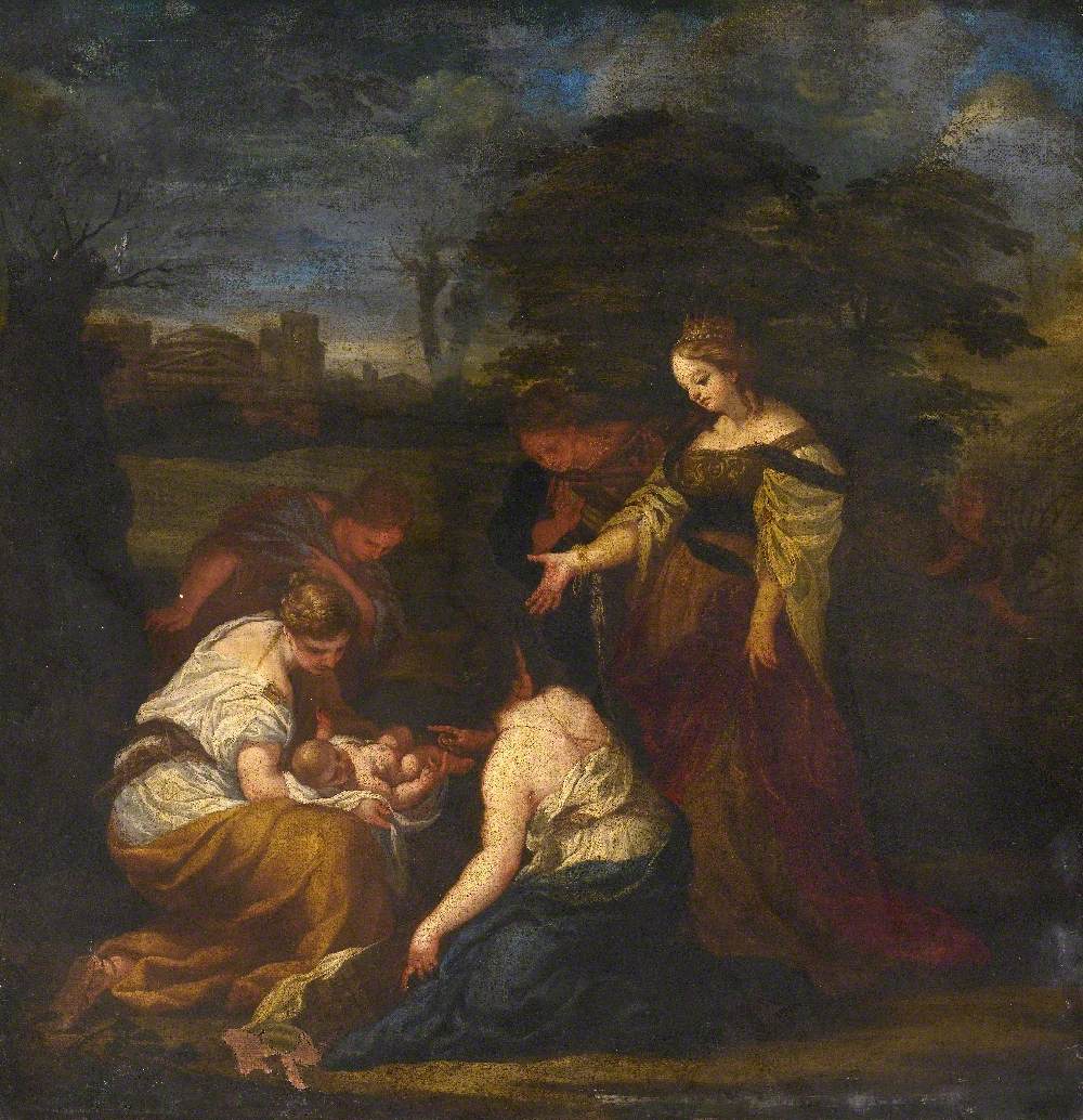 La découverte de Moïse dans les joncs - Pietro da Cortona