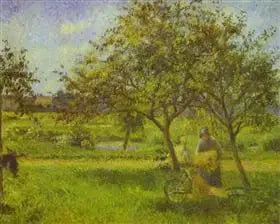 Тележка, бургомистр - Камиль Писсарро