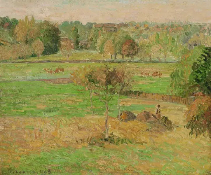 Осень в Эрагни - Камиль Писсарро