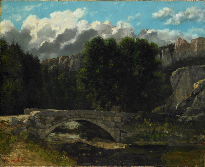 Le Pont de Fleurier - Gustave Courbet