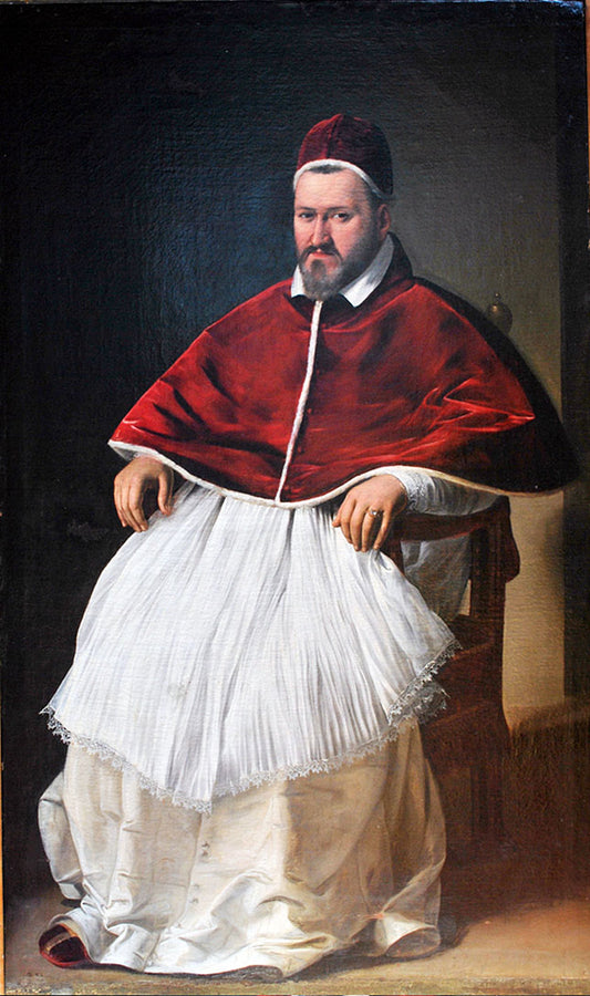 Reproduction du tableau « Portrait du pape Paul V - Le Caravage » par Alpha Reproduction en peinture à l’huile