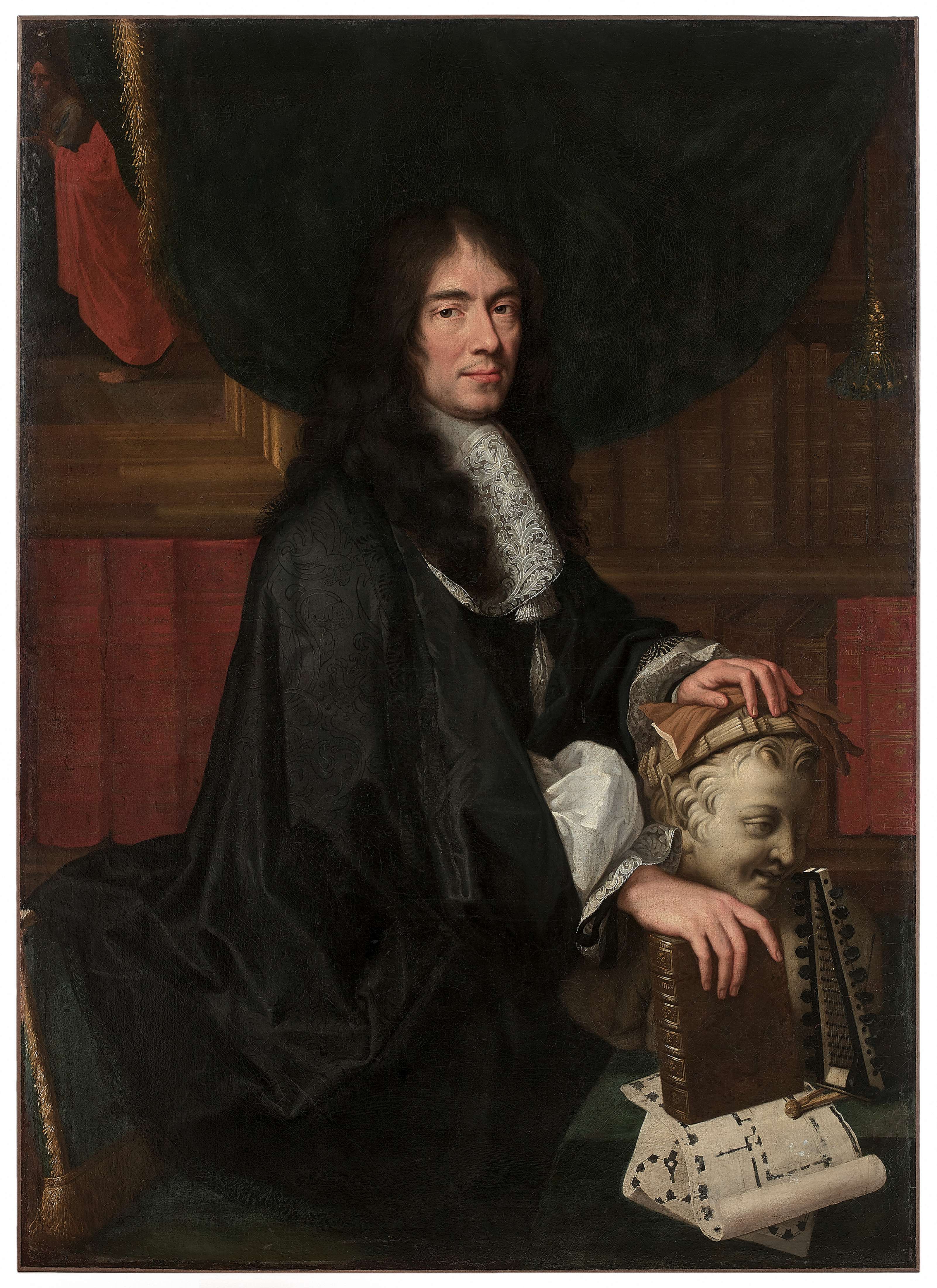 Portrait de Charles Perrault - Charles Le Brun