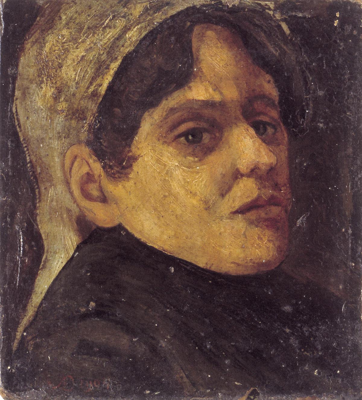 Portrait d'Agnita Feis - Theo van Doesburg