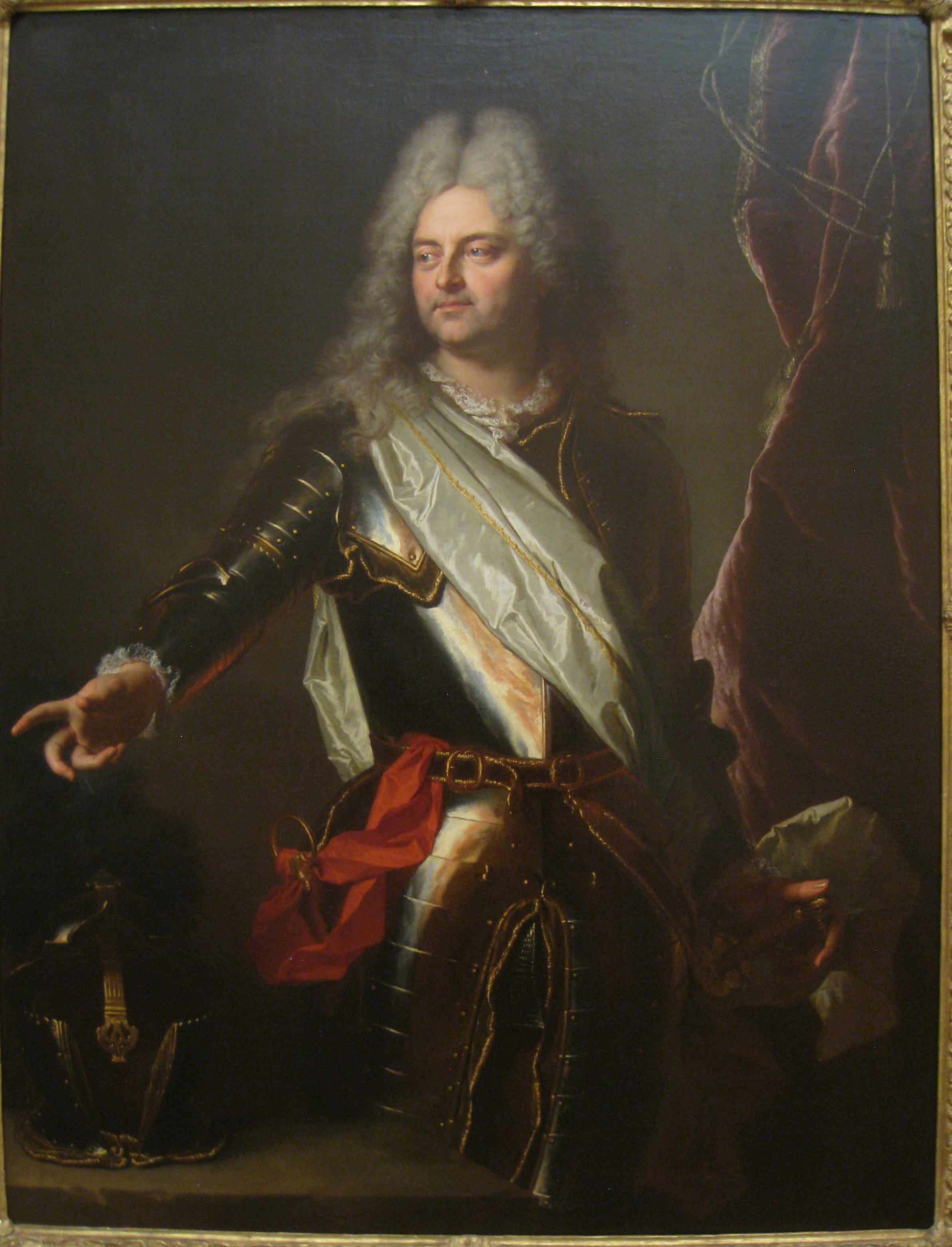 Portrait de Charles-Auguste d’Allonville marquis de Louville - Hyacinthe Rigaud - Alpha Reproduction