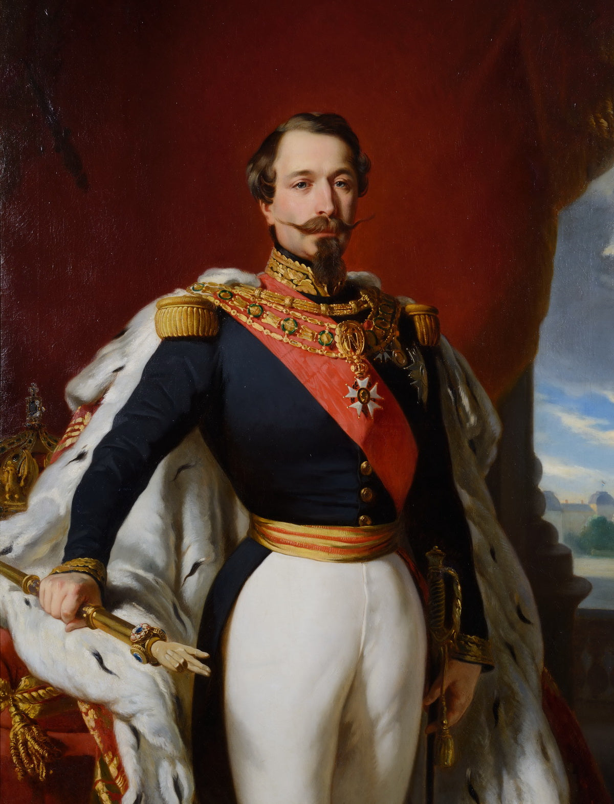Portrait officiel de Napoléon III - Franz Xaver Winterhalter