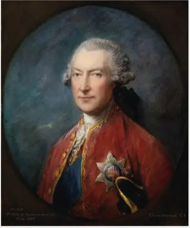 Портрет Хью Смитсона (Перси), первого герцога Нортумберленд (1714-1786), бывшего лорда лейтенанта Ирландии - Томас Гейнсборо