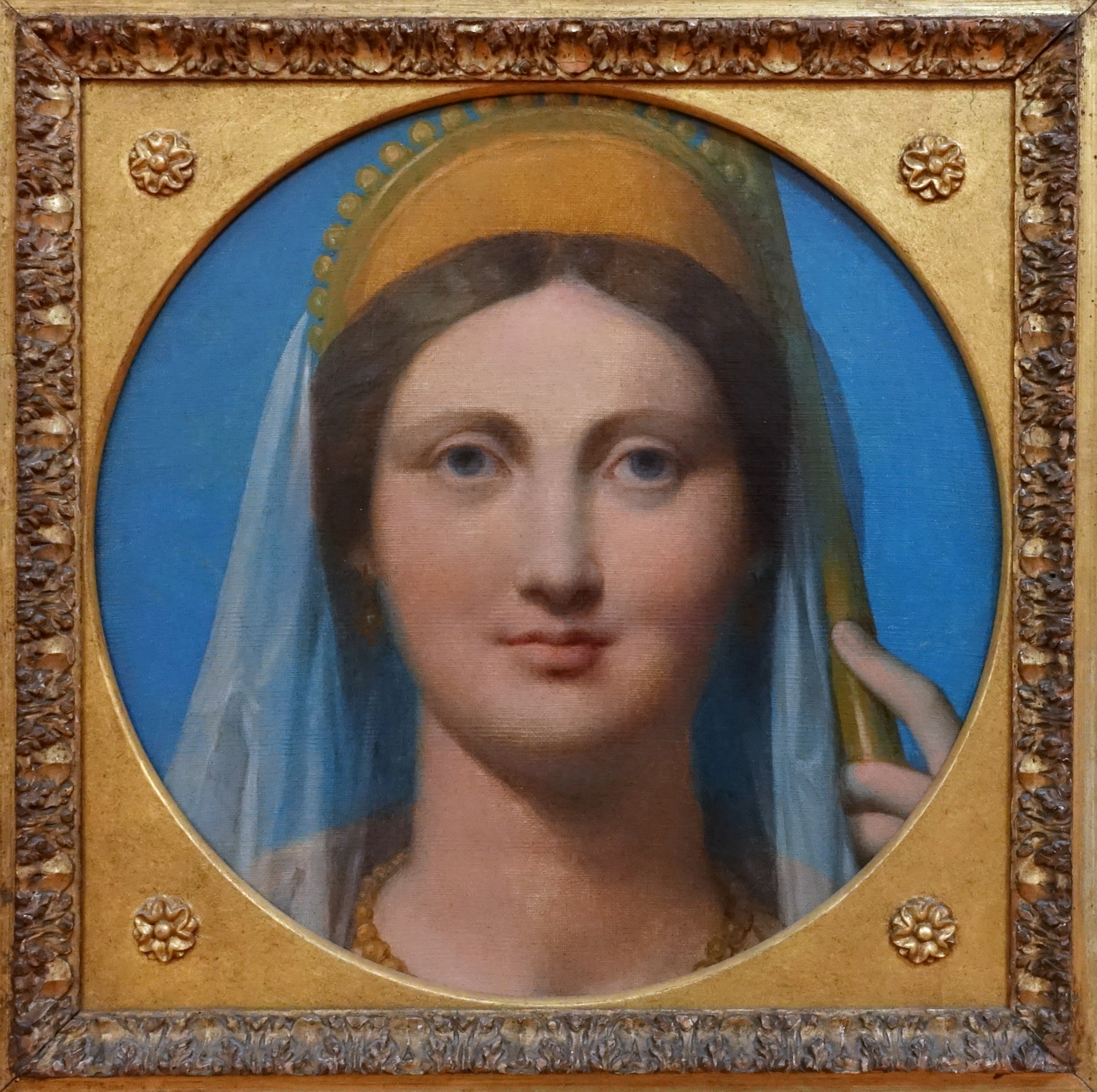 Портрет мадемуазель Жак Жан Игнас Хитторф в Юноне - Жан-Огюст-Доминик Ингр