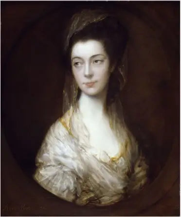 Портрет госпожи Кристофер Хортон (1743–1808), будущей герцогини Кембридж - Томас Гейнсборо