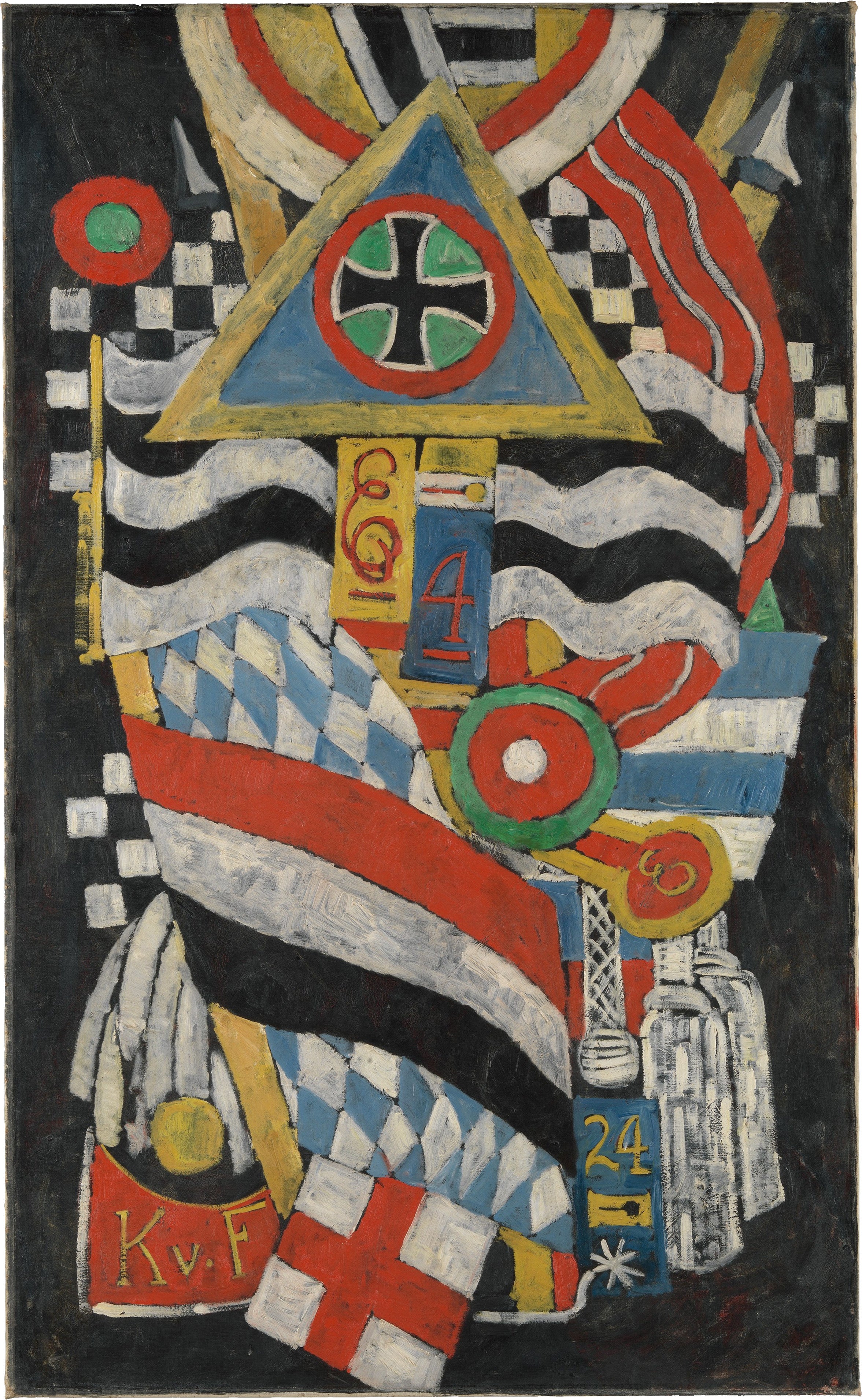 Portrait d'un officier allemand - Marsden Hartley