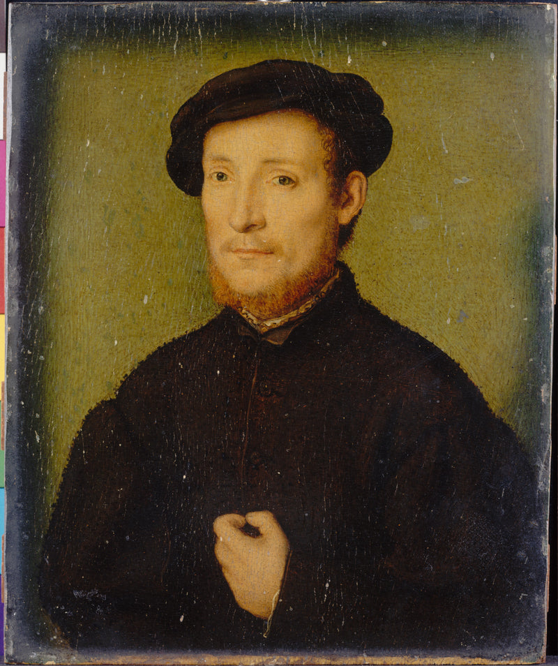 Portrait d'un homme la main sur la poitrine - Corneille de Lyon