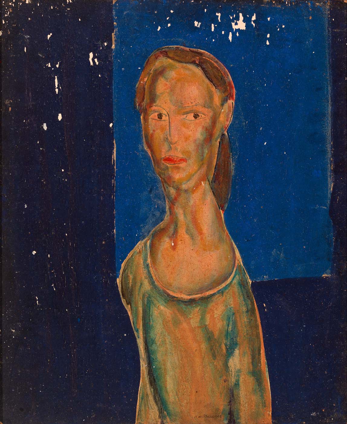 Portrait de femme - Alfred Henry Maurer
