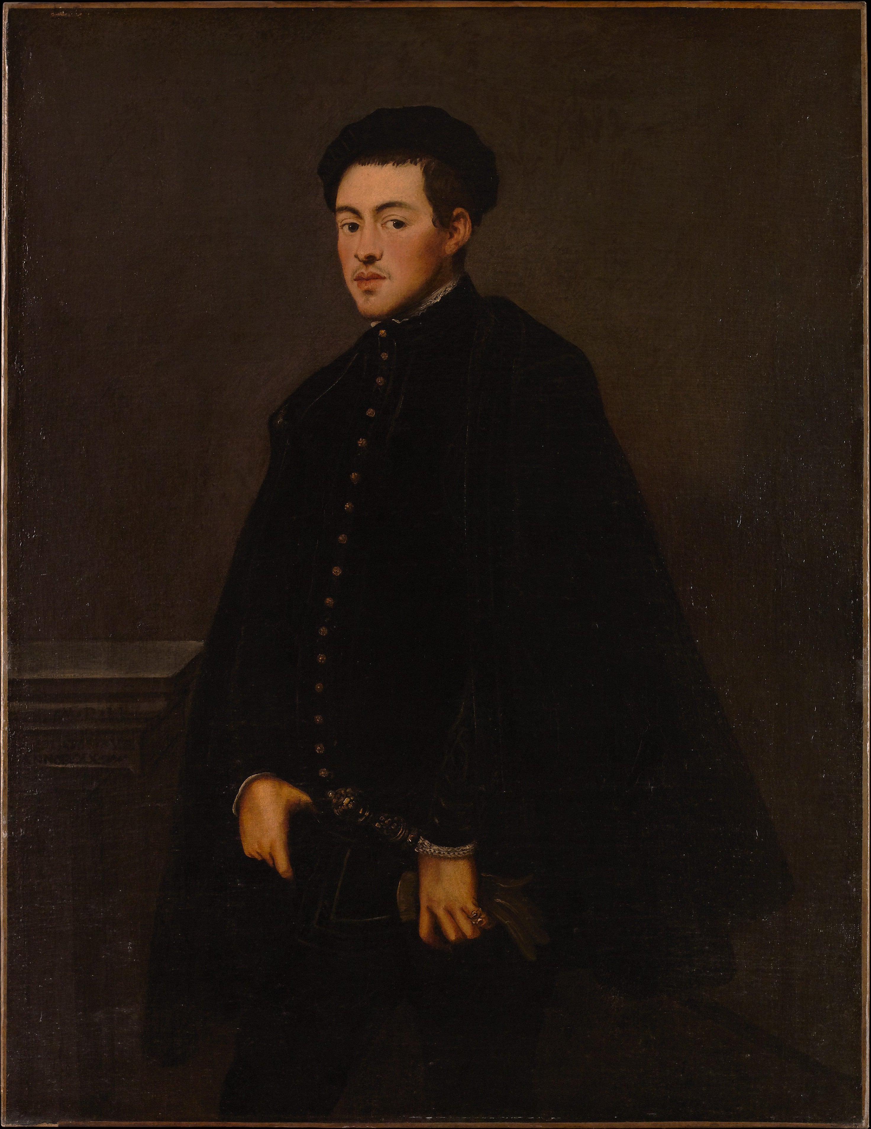 Portrait de jeune homme - Jacopo Tintoretto