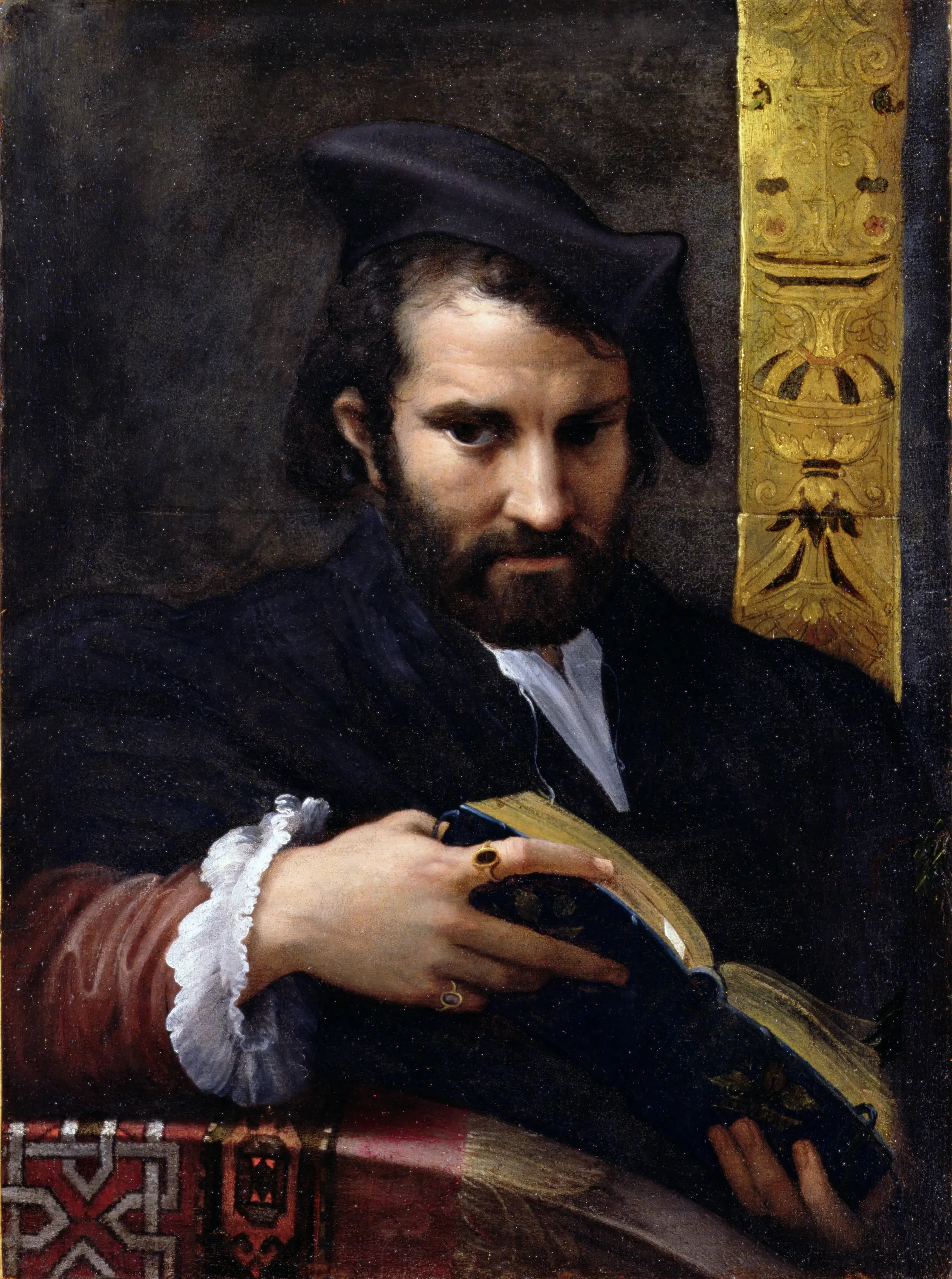Homme avec un livre - Parmigianino - Alpha Reproduction